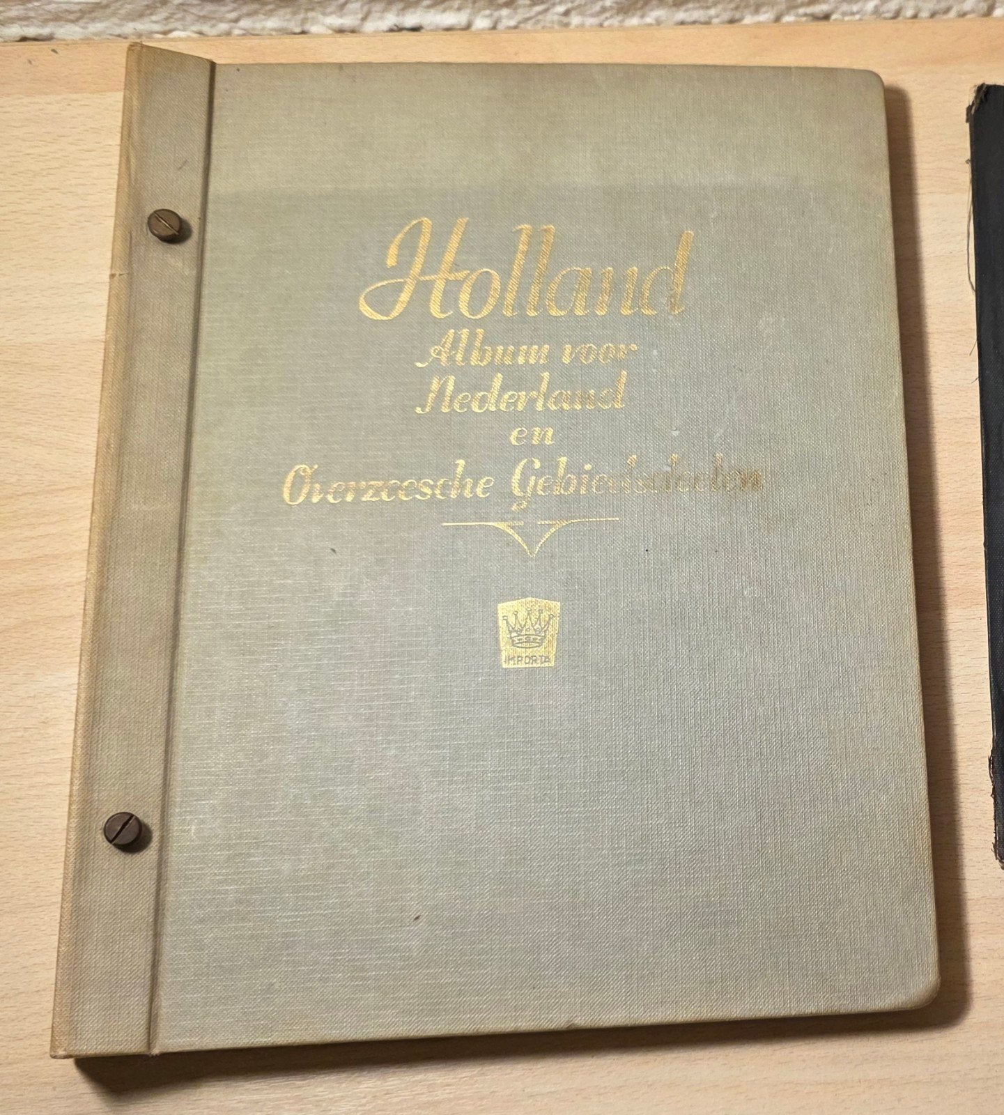 Postzegelverzameling Nederland en Indonesië in album, Ophalen of Verzenden, Gestempeld