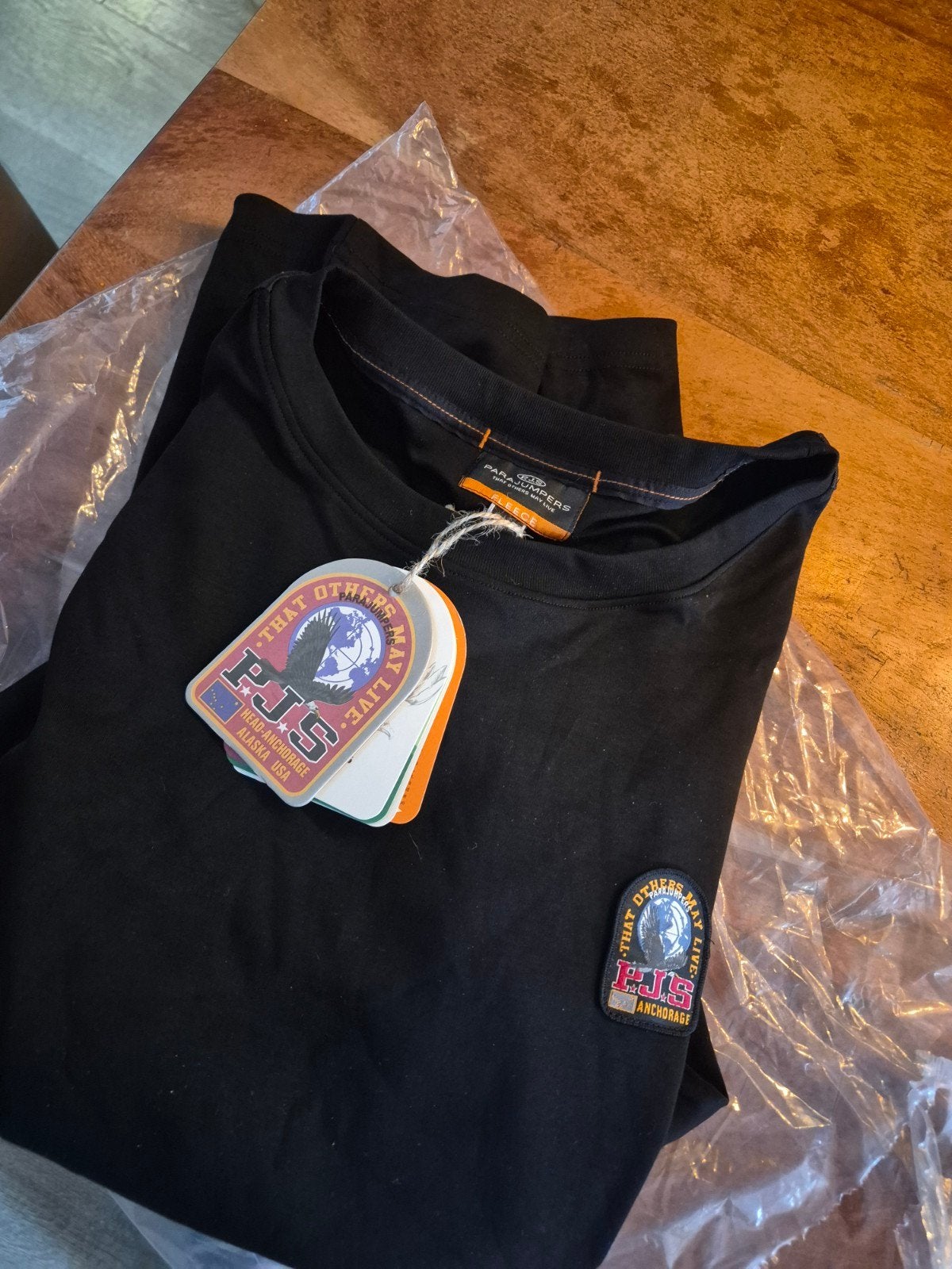 PJS shirt zwart XXL Nieuw!, Ophalen of Verzenden, Nieuw, Overige maten, Zwart