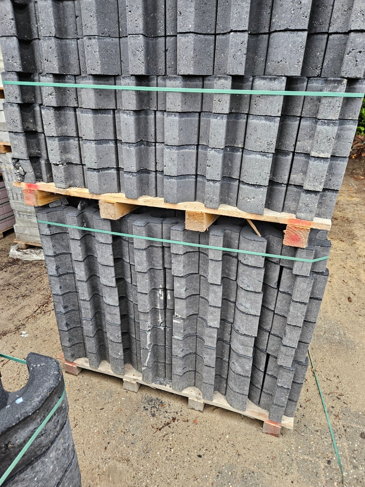 design grasbetonsteen 8cm antraciet, Tuin en Terras, Tegels en Klinkers, Ophalen, Nieuw, Beton, Klinkers