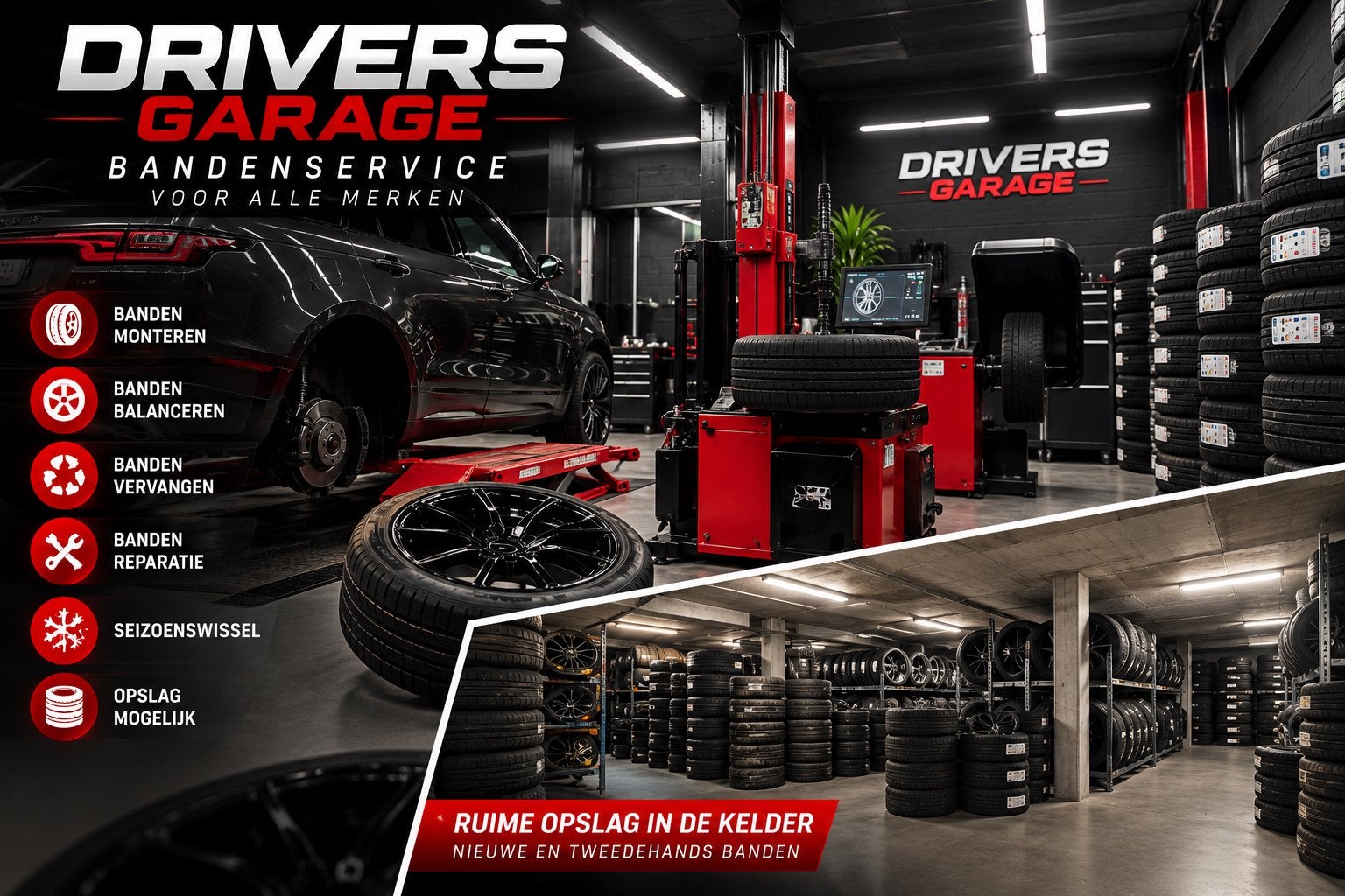 Bandenservice Bergschenhoek | Nieuwe & tweedehands banden, Auto-onderdelen, Ophalen, Nieuw, 17 inch, Band(en)
