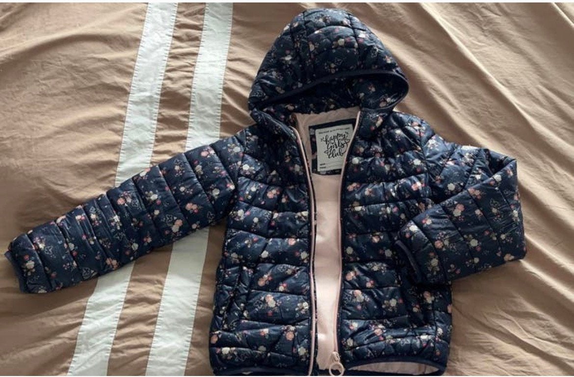 Meisjes jas maat 128, Kinderen en Baby's, Kinderkleding | Maat 128, Ophalen of Verzenden, Zo goed als nieuw, Meisje, Jas