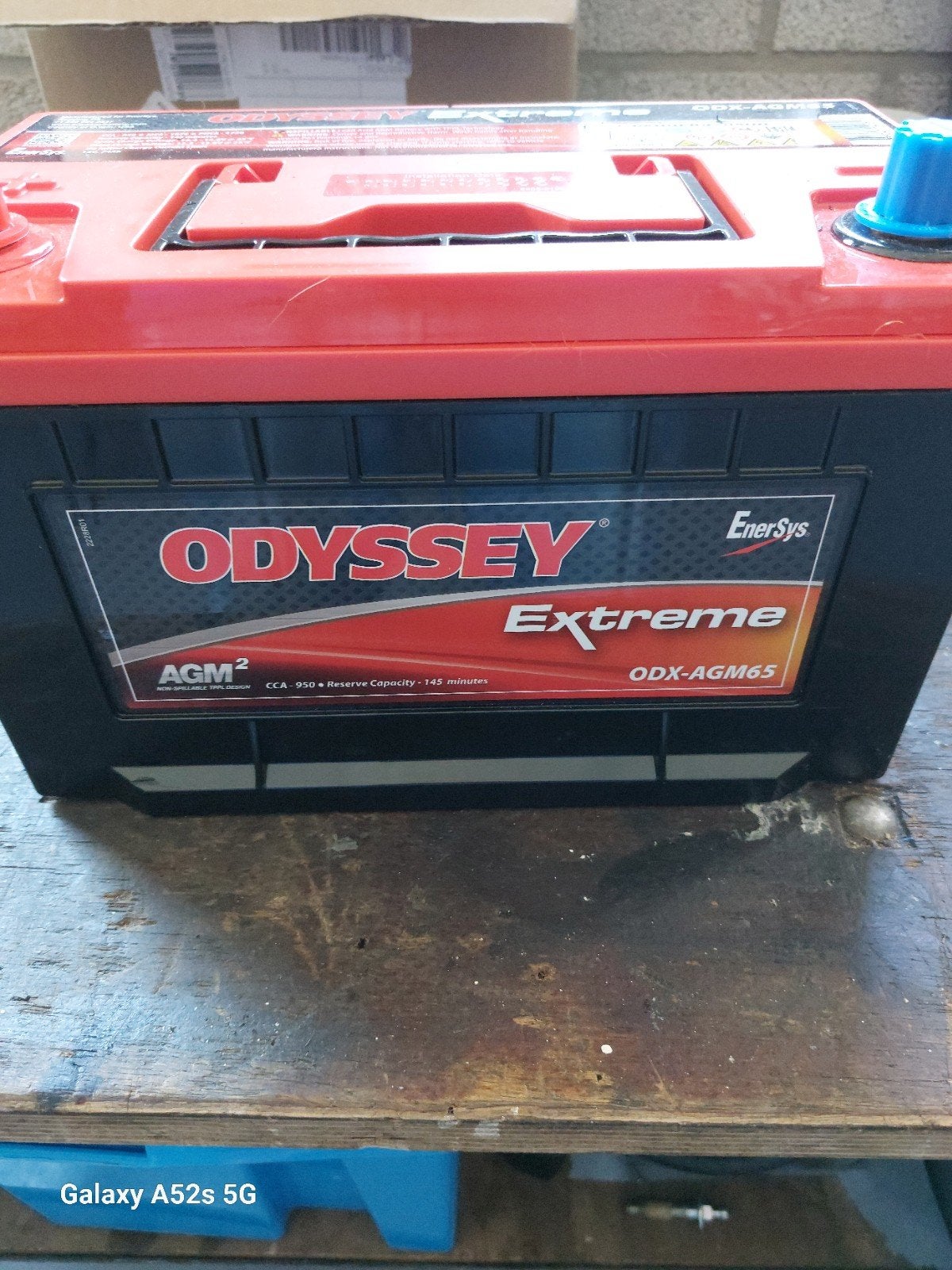 Te koop gebruikte accu Odyssey PC1750, Watersport en Boten, Ophalen, Gebruikt