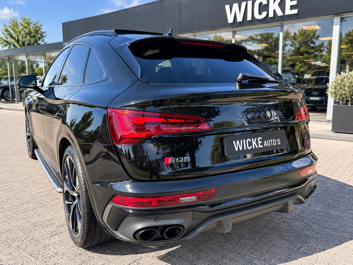 Audi SQ5 Sportback 3.0 TDi quattro 341 PK Panorama Camera Tr, Auto's, Automaat, Gebruikt, 241 €/maand, Zwart