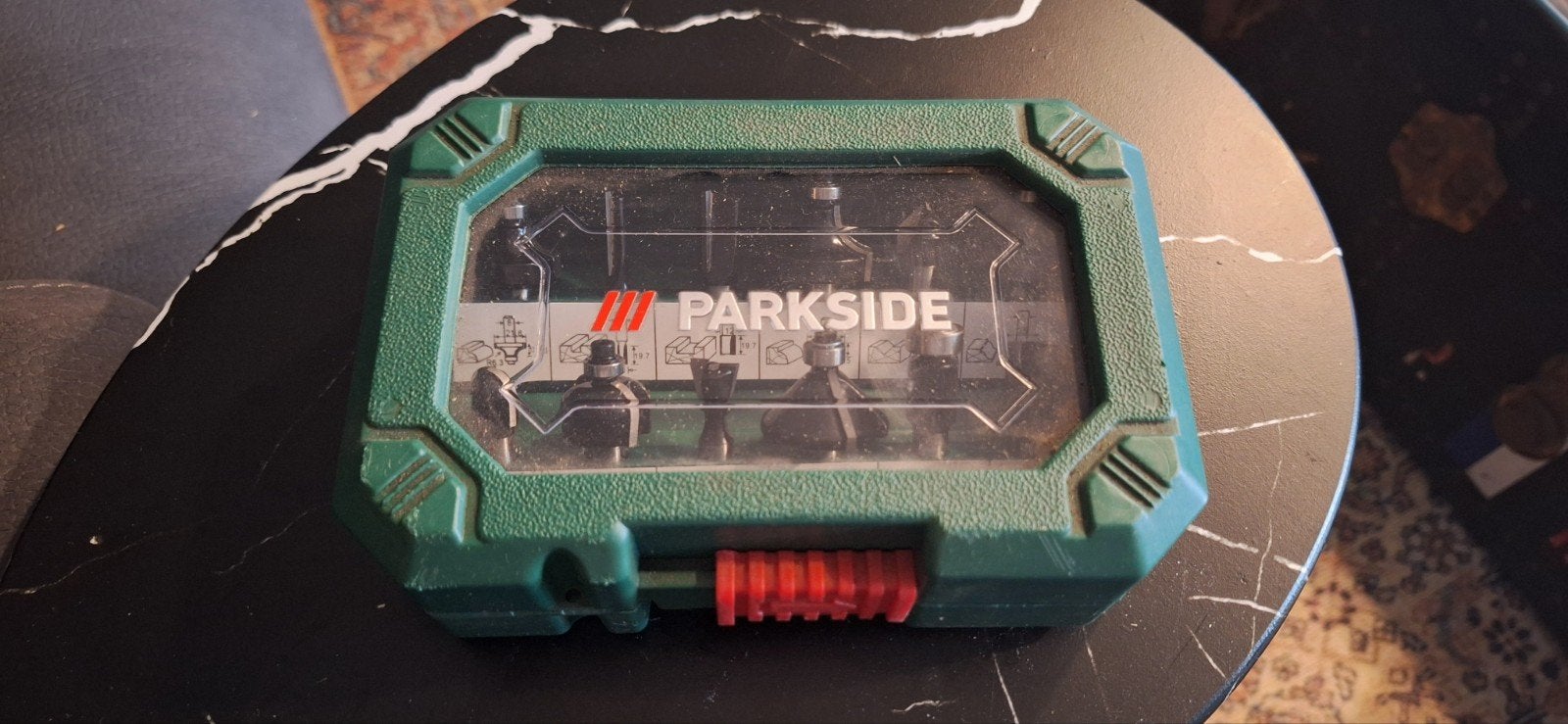 Parkside 12 delig bovenfreesbitset nieuw, Ophalen of Verzenden, Nieuw, Overige typen