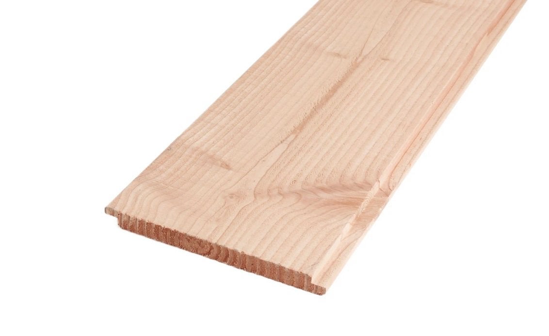 Douglas wisselsponning 1.8x19,5x500cm, Ophalen, Minder dan 25 mm, Nieuw, Plank