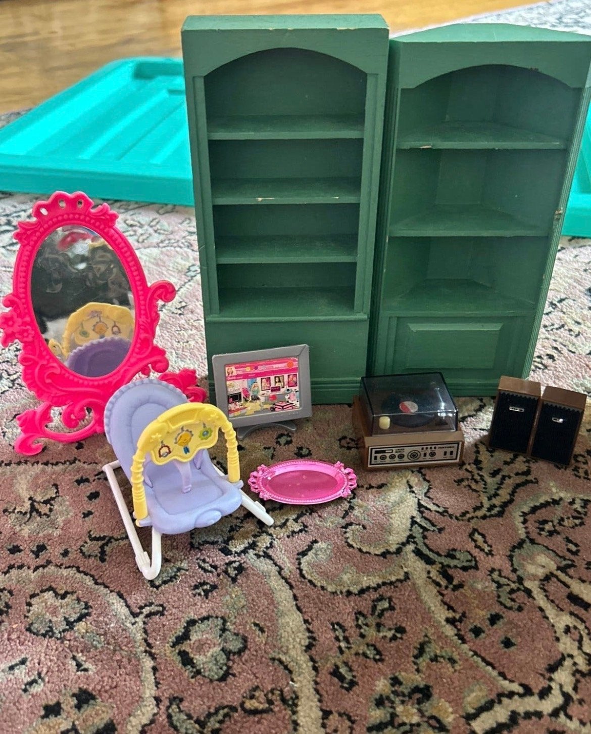 Leuke set Barbie meubels en accessoires, Ophalen of Verzenden, Gebruikt, Barbie