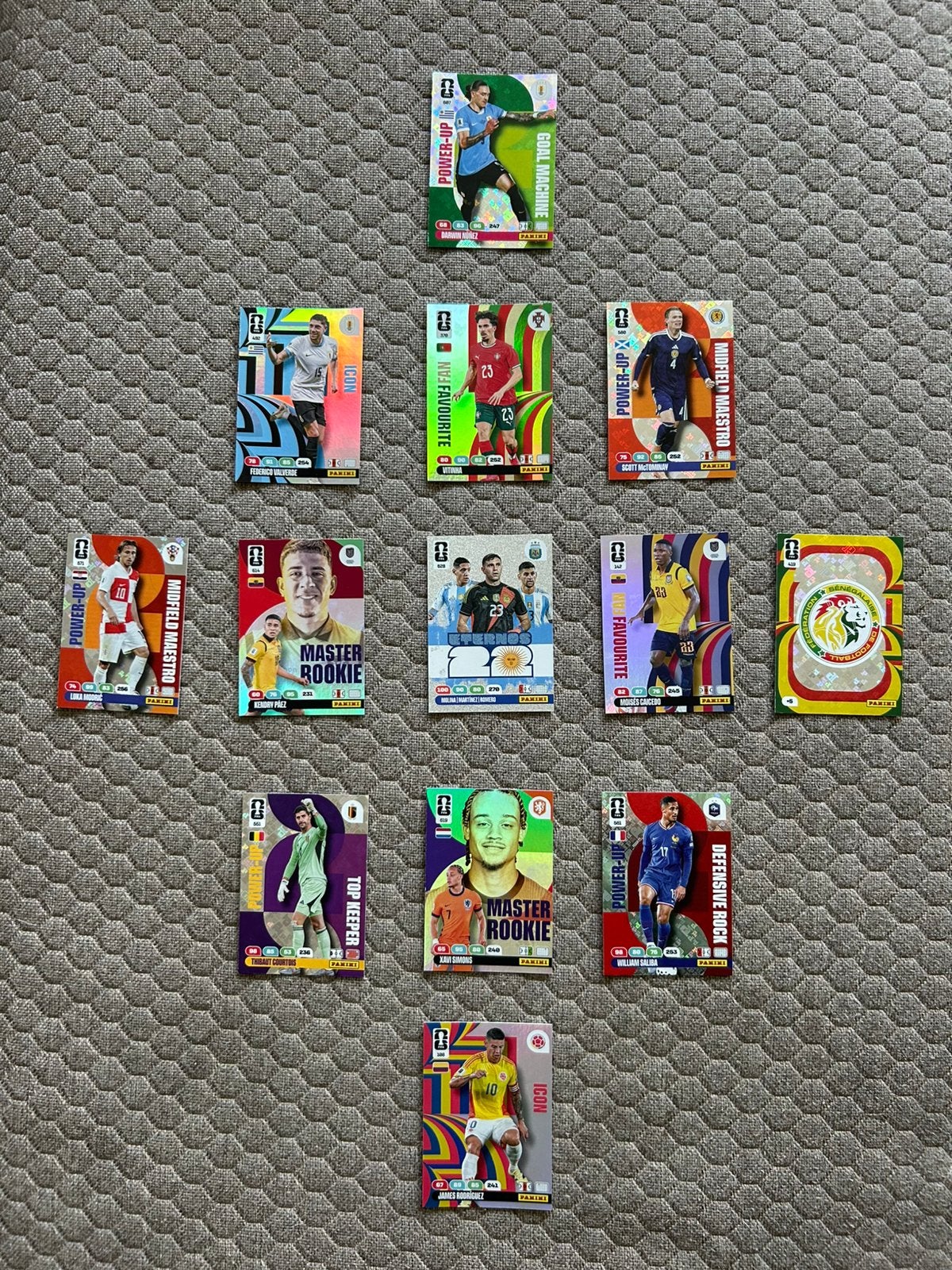 13 Panini FIFA Worldcup 2026 kaarten met 1 special card, Ophalen of Verzenden, Winkel, Super of Benzinepomp, Zegels, Bonnen of Punten