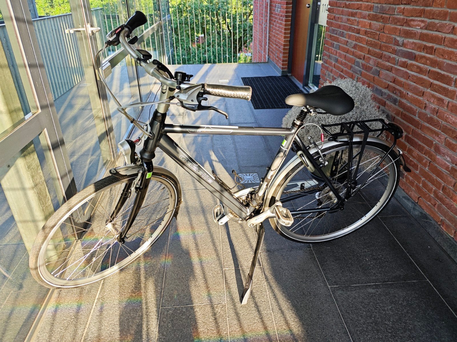 Gebruikte Gazelle fiets met versnellingen, Ophalen, Gebruikt, Velgrem, Versnellingen