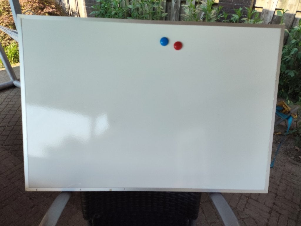 magneetbord, Ophalen, Zo goed als nieuw, Magneetbord