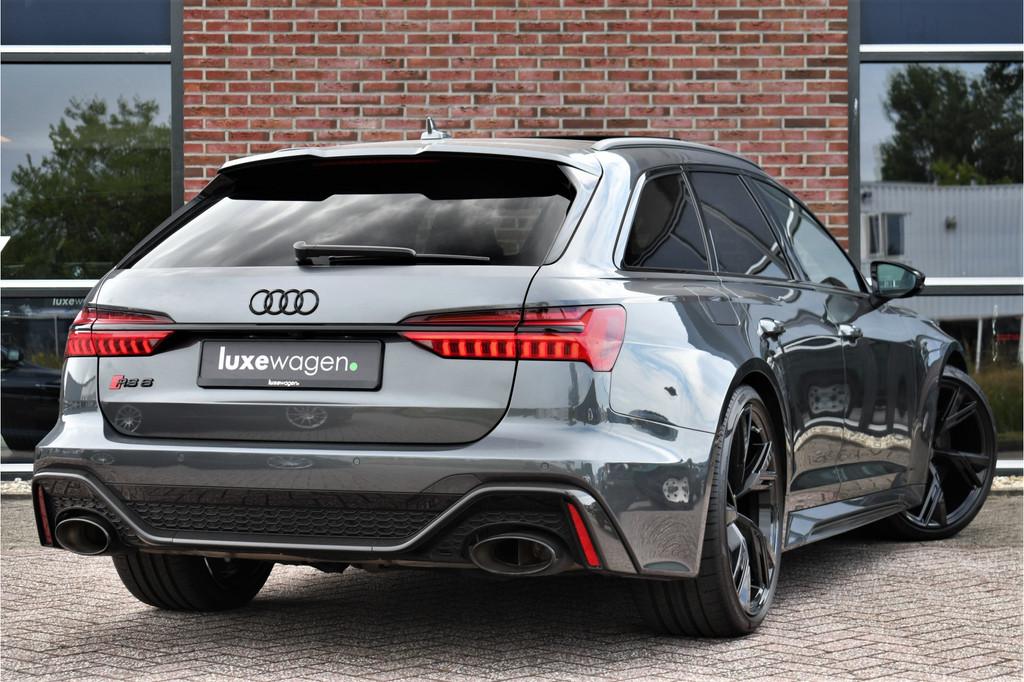 Audi RS6 Avant 4.0 TFSI quattro Dyn+ B&O-high Carbon Pano Ce, Auto's, Audi, Automaat, 12 maanden, Gebruikt, 600 pk
