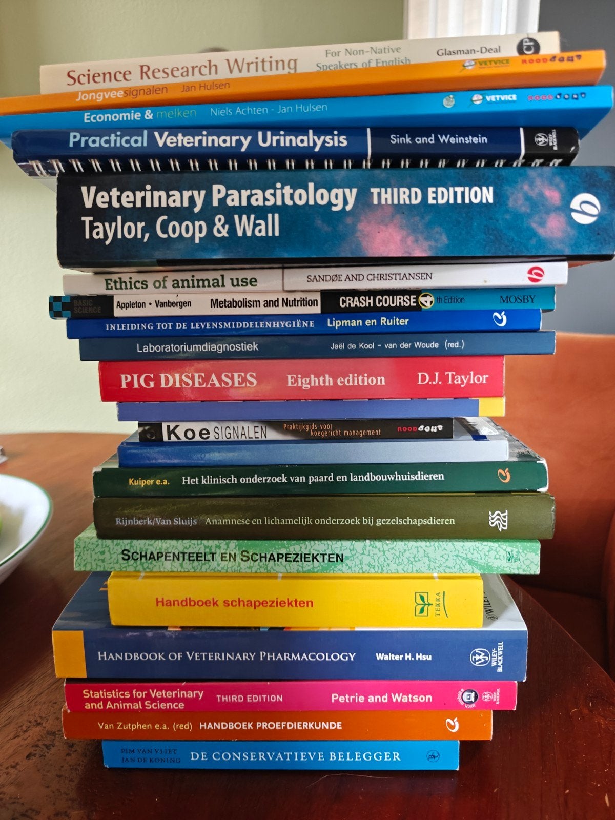 Diergeneeskunde studieboeken, Boeken, Ophalen of Verzenden, Zo goed als nieuw, School, Studie en Wetenschap