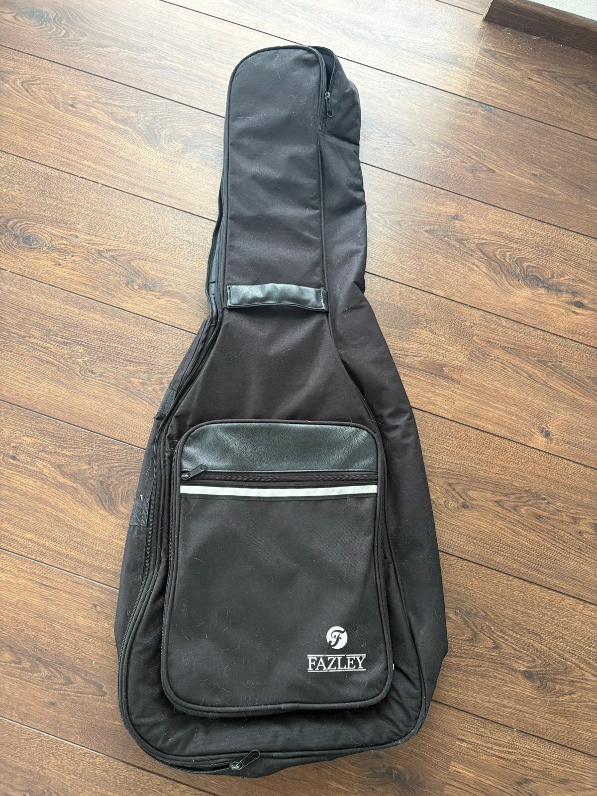 Fazley gitaartas - Zwart - Gebruikt, Ophalen, Gebruikt, Akoestische gitaar