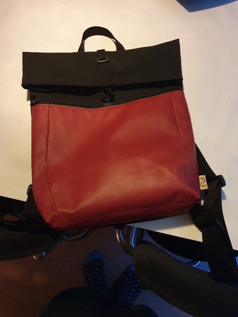Upcycle Rugtas, Sieraden, Tassen en Uiterlijk, Tassen | Rugtassen, Overige merken, 25 tot 40 cm, Nieuw, Ophalen of Verzenden