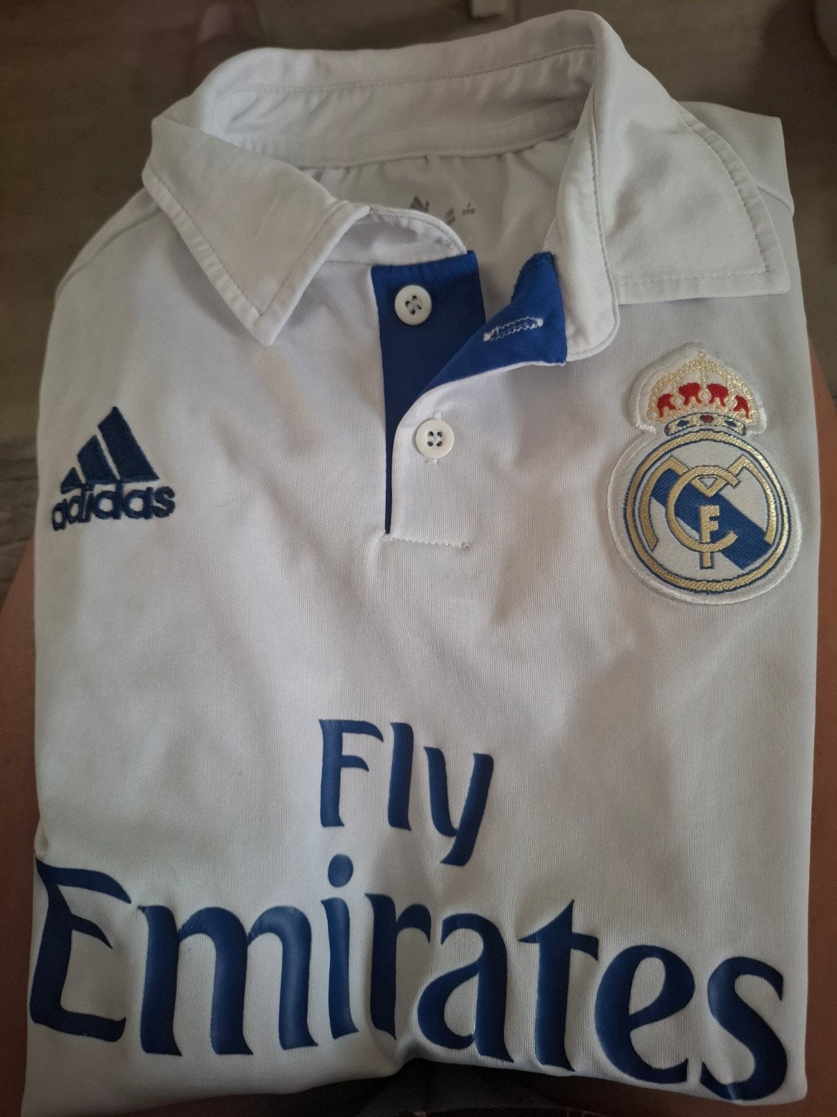 voetbal   shirt  van real Madrid, Maat XS of kleiner, Ophalen of Verzenden, Shirt