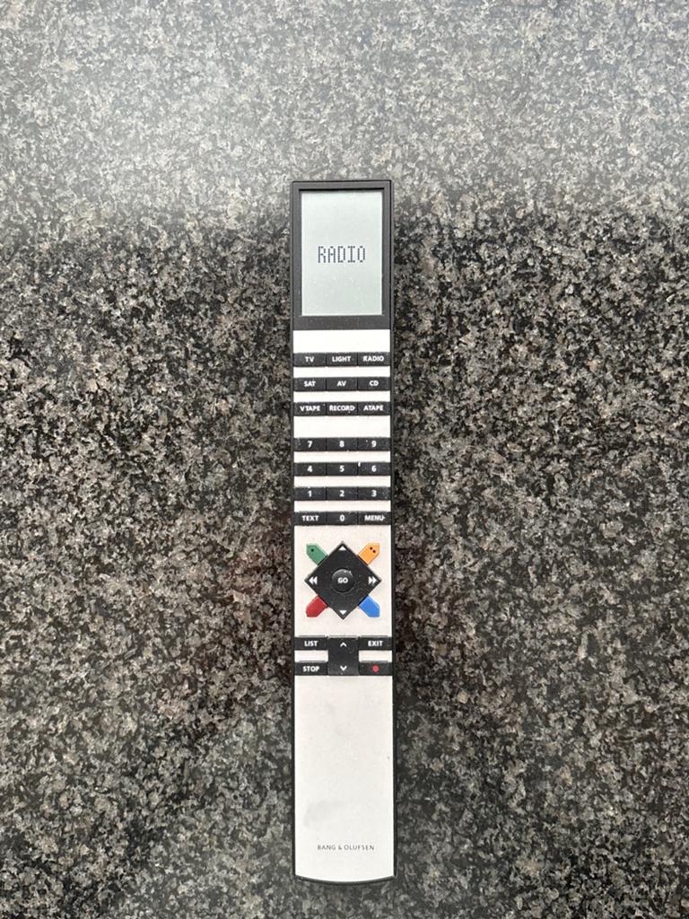 Bang&Olufsen Beo4 Remote als nieuw, Ophalen of Verzenden, Gebruikt, Origineel, Met display