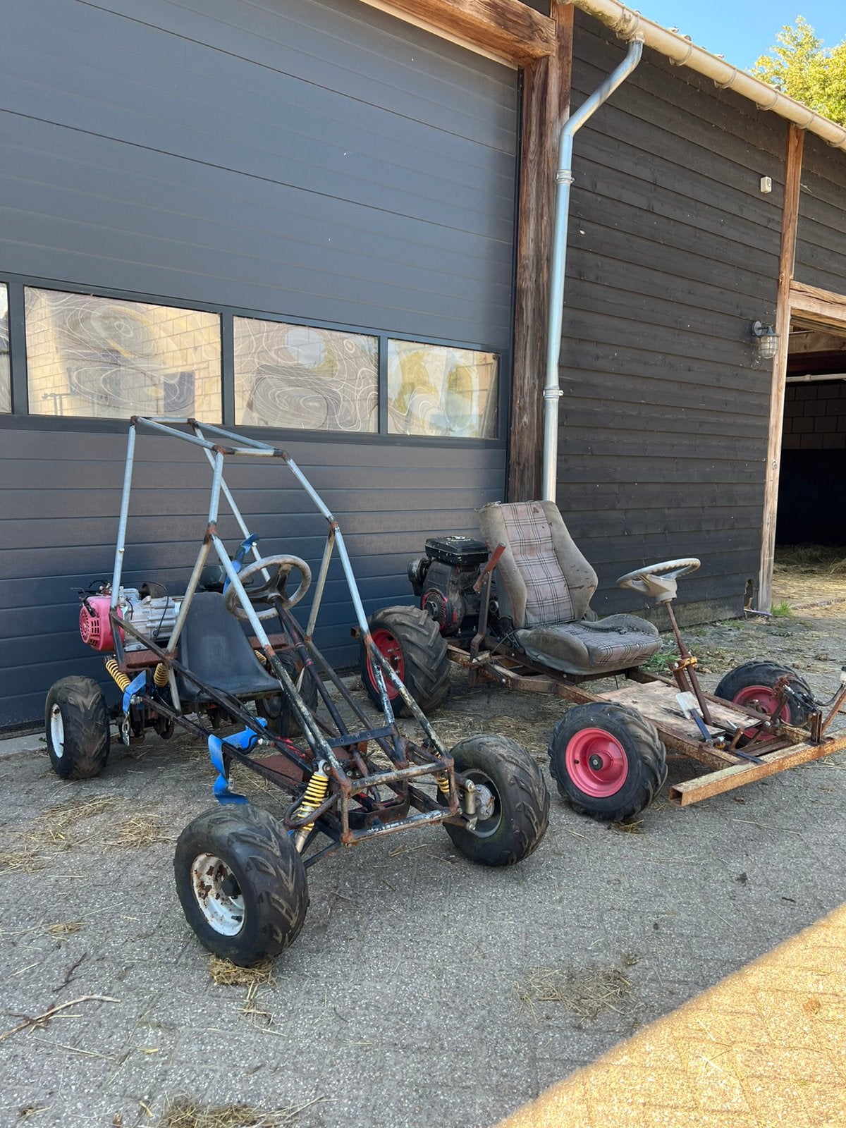 Cross buggy cross kart zelfbouw opknapper tekoop, Ophalen of Verzenden, Zo goed als nieuw, Kart