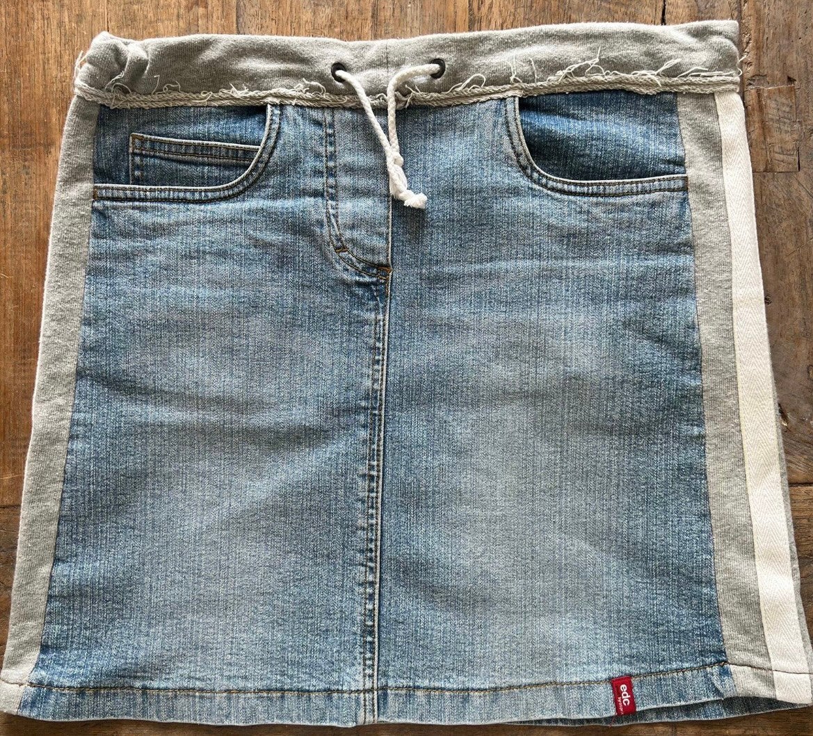 Spijkerrokje EDC maat S, Blauw, Ophalen of Verzenden, Zo goed als nieuw, Maat 36 (S)