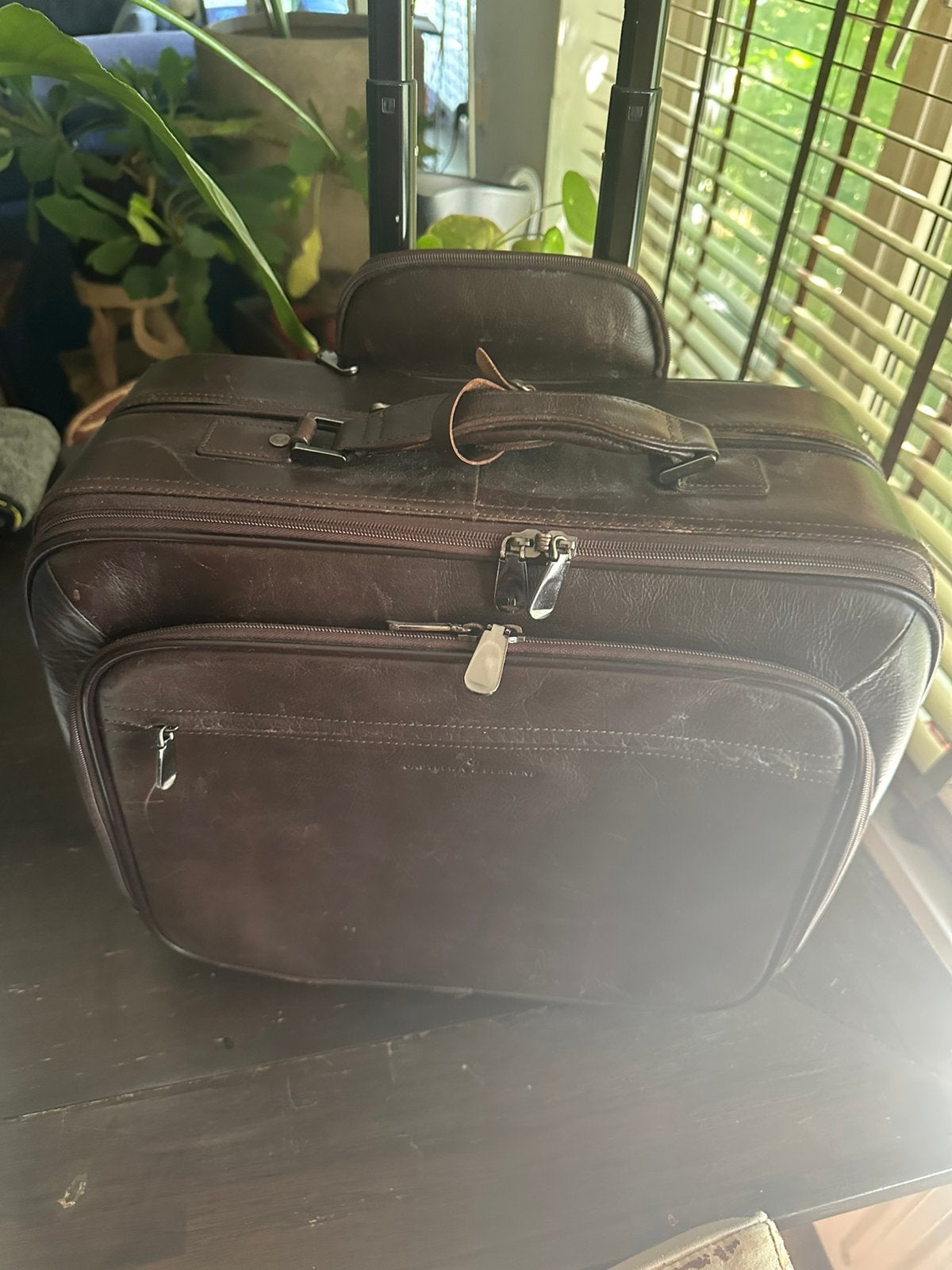 Castelijn & Beerens Business Trolley, Ophalen of Verzenden, Zo goed als nieuw, Leer, Minder dan 50 cm