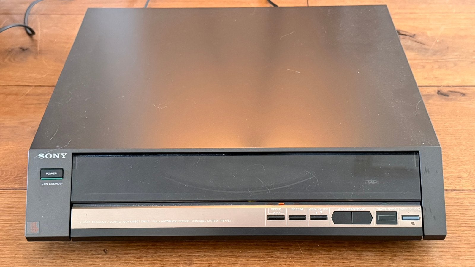 Sony PS-FL7 vintage platenspeler / Sony PS-FL7 record player, Ophalen, Automatisch, Zo goed als nieuw, Platenspeler