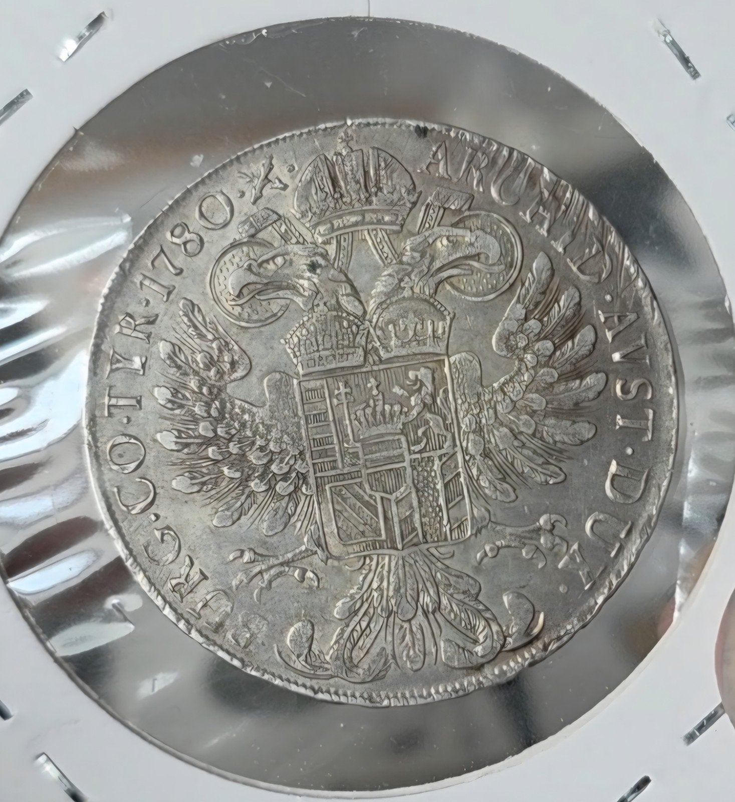 1 Thaler Maria Theresia 1780, Verzenden, Oostenrijk, Losse munt, Zilver