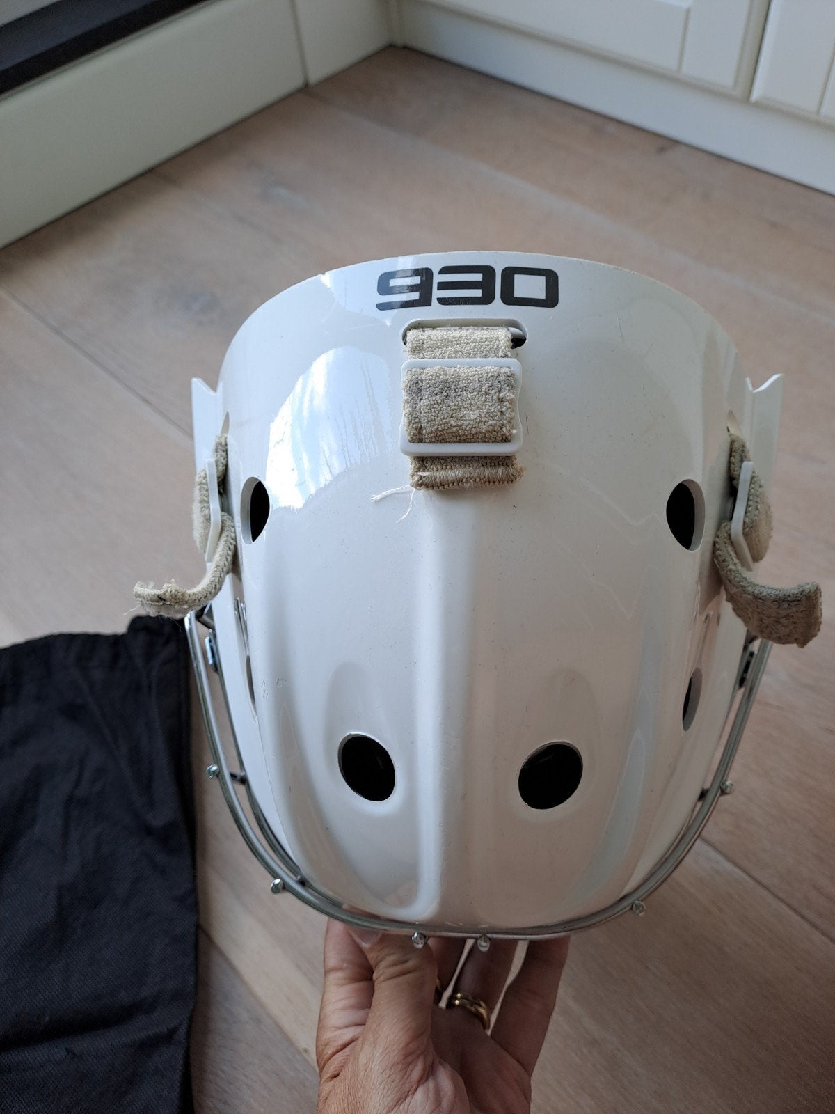 Bauer 930 goalie helm JR 51-55,5 cm, Ophalen of Verzenden, Gebruikt, Bescherming