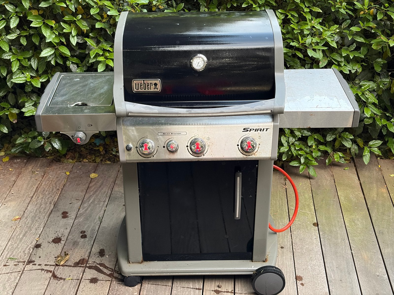 Weber Spirit gasbarbecue, Ophalen, Gebruikt, Weber