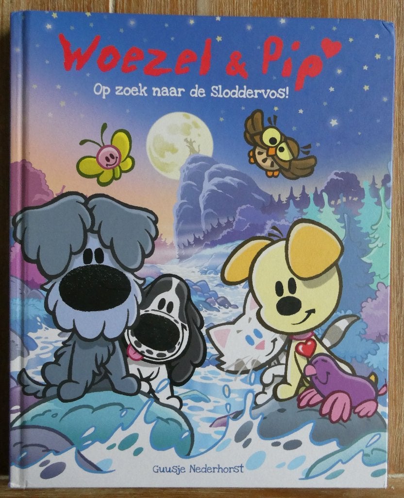 Woezel en Pip - Op zoek naar sloddervos, Boeken, Kinderboeken | Baby's en Peuters, Zo goed als nieuw, 2 tot 3 jaar, Ophalen of Verzenden