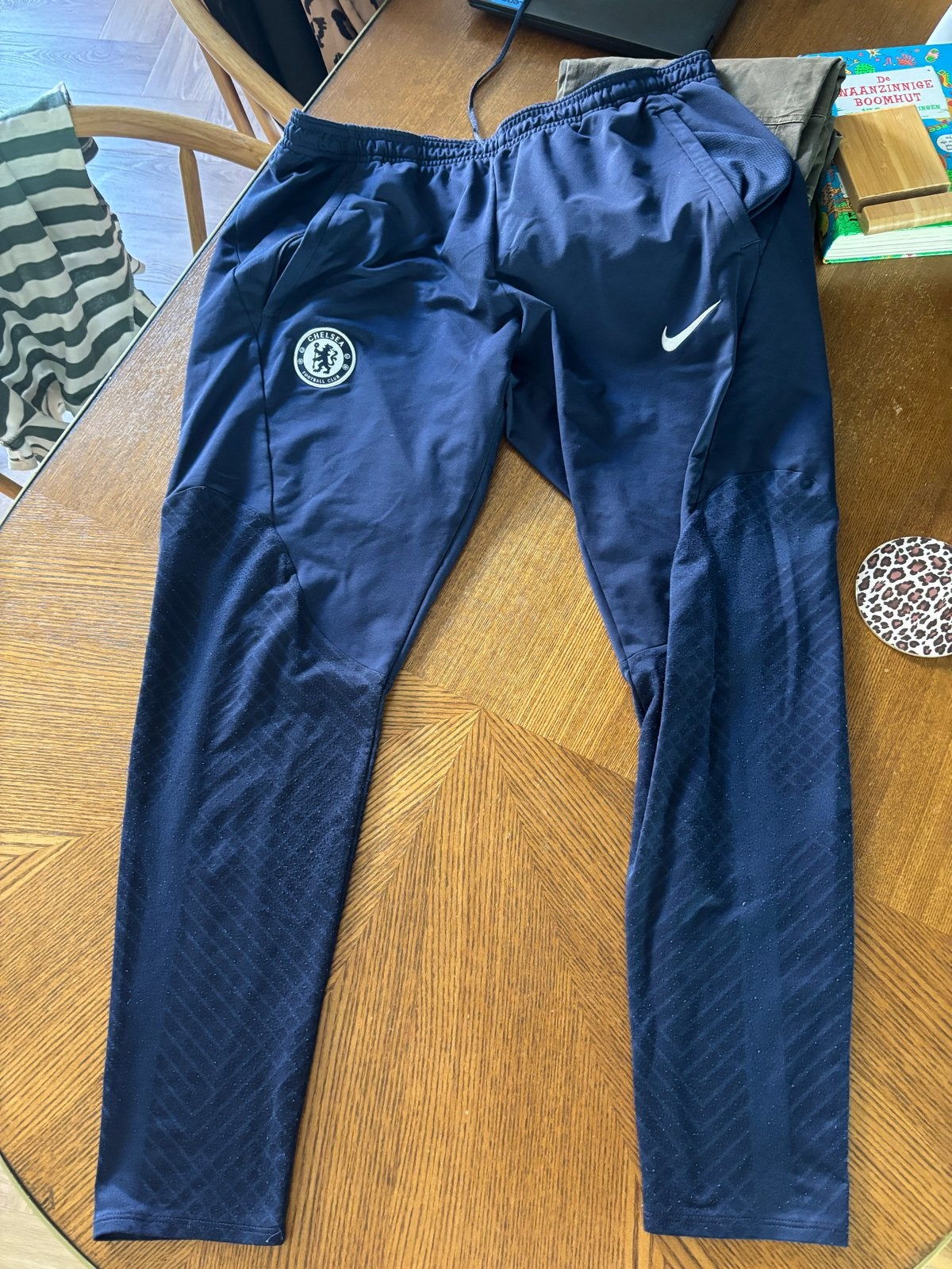 Chelsea FC Nike Trainingsbroek Maat L, Maat 52/54 (L), Blauw, Ophalen of Verzenden, Voetbal