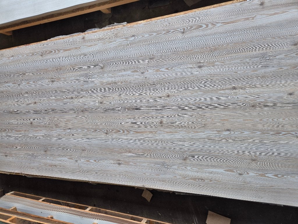 HPL fineer platen "Berglärche Weiss" 305x131cm ( 570 ), Ophalen, HPL, Gebruikt, Nb
