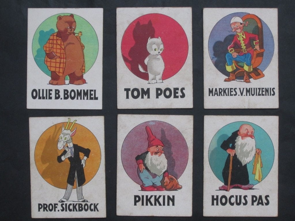 Marten Toonder: Het spel van Tom Poes (1942) Losse kaarten, Boeken, Stripboeken, Gelezen, Marten Toonder, Verzenden, Complete serie of reeks