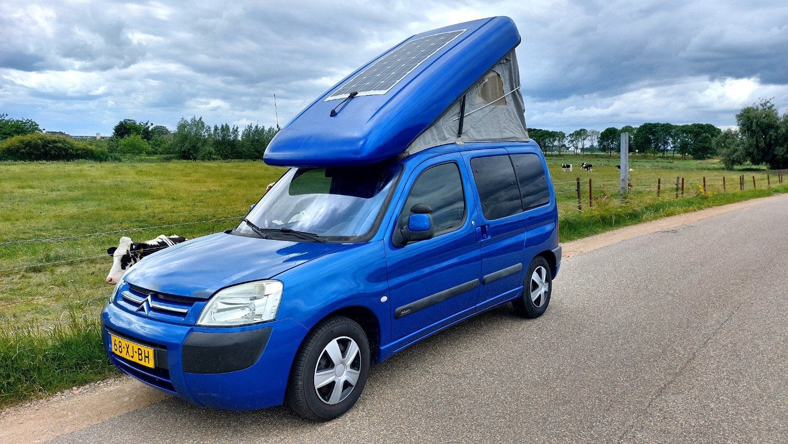Citroën Berlingo Camper | hefdak + offgrid stroomvoorziening, Particulier, Overige merken