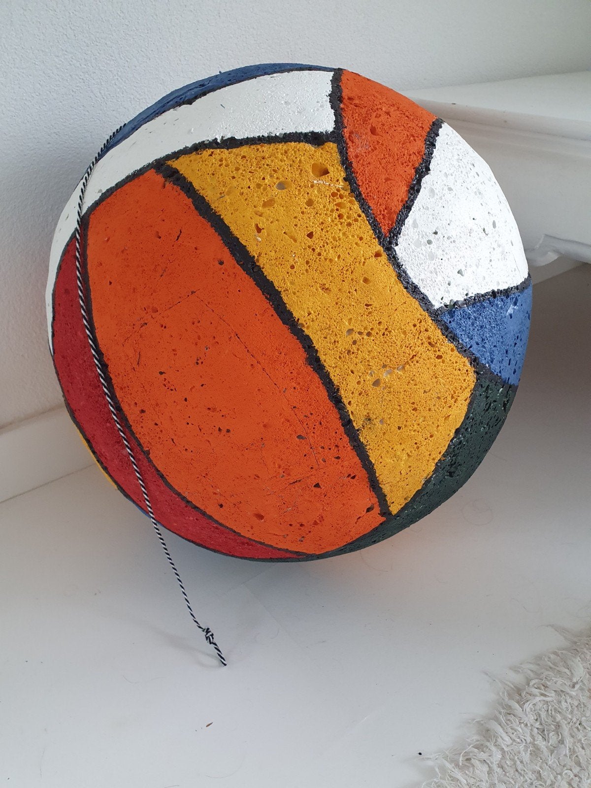 grote  volleybal van pur , suprise, Ophalen, Zo goed als nieuw, Bal