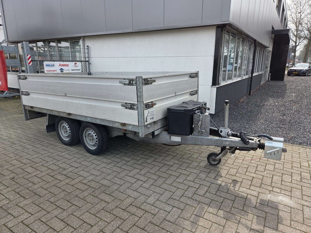 Henra KP20A  Kipper   305x160   2000Kg  hoge borden  en rijp, Ophalen, Gebruikt, Henra Kipper KP20, Info@smidsbouwmachines.nl
