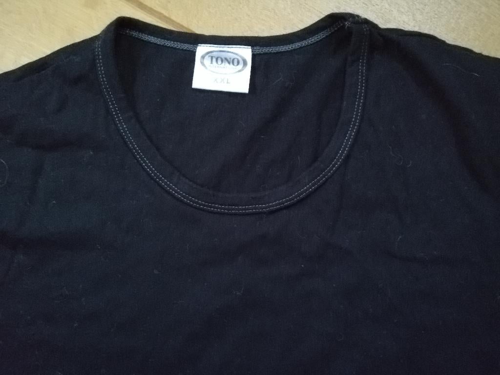 TONO International t- shirt zwart maat XXL, Maat 46/48 (XL) of groter, Ophalen of Verzenden, Zo goed als nieuw, Korte mouw