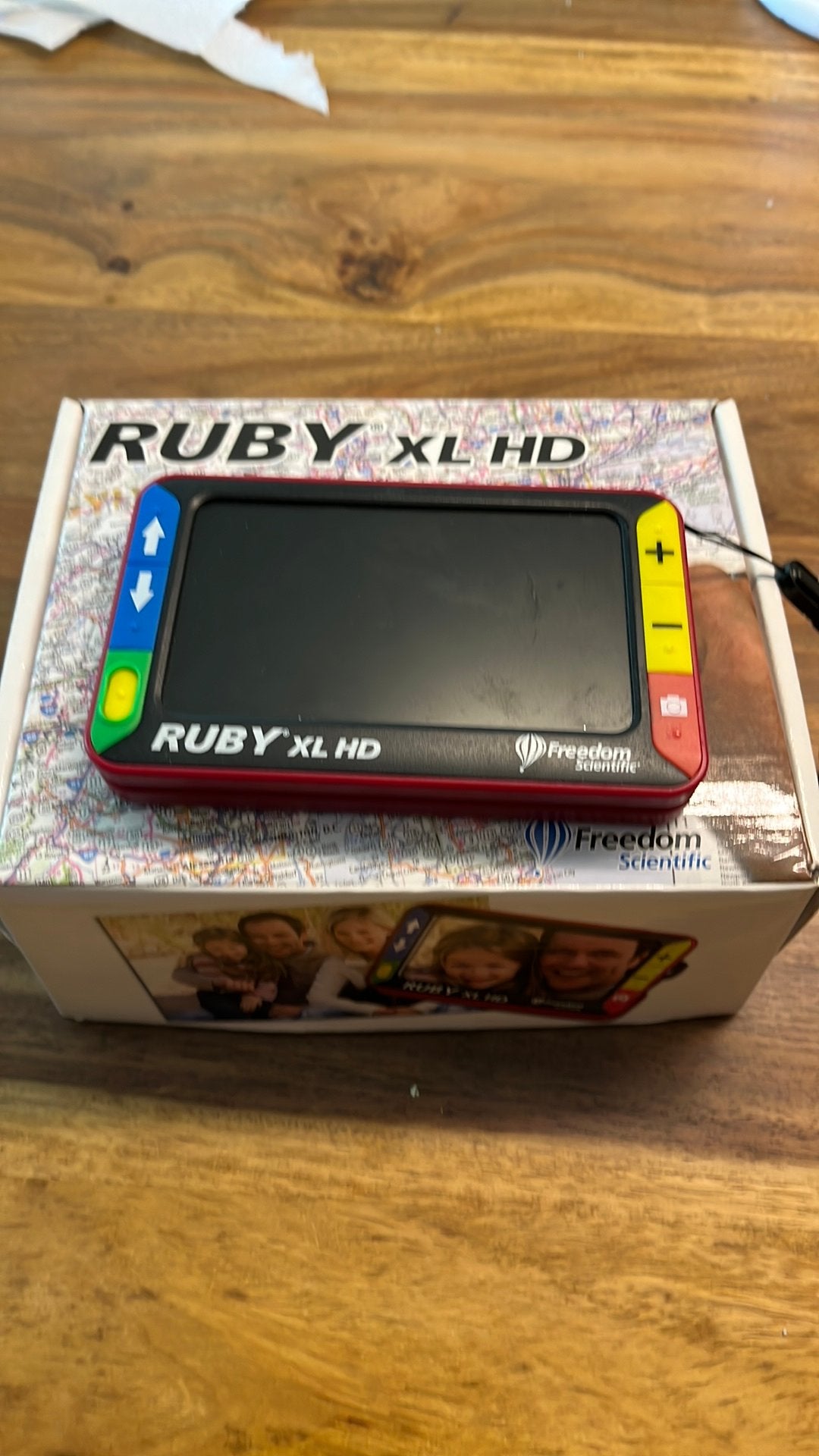 Freedom Scientific Ruby XL HD handvergrootglas, Ophalen, Zo goed als nieuw, Vergrootglas of Loep