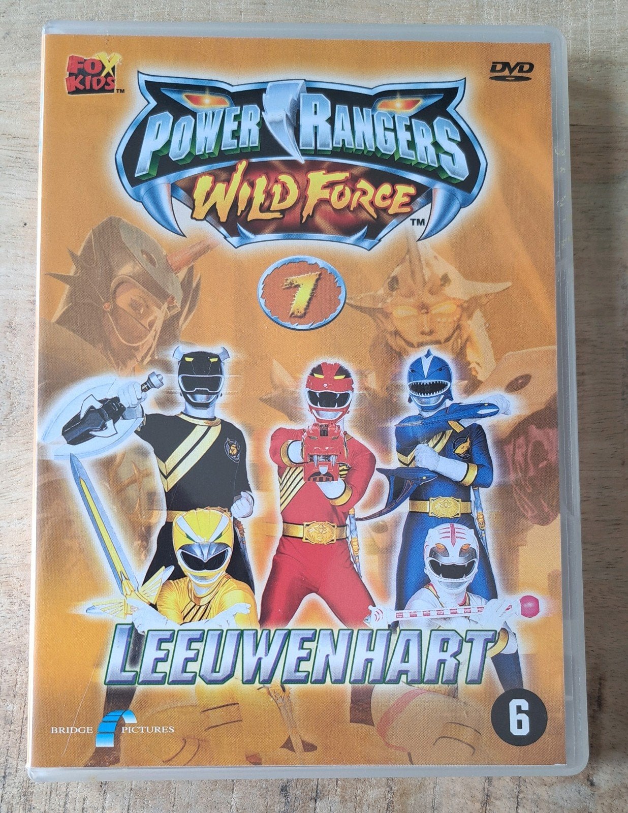 Power Rangers Wild Force - Leeuwenhart, Cd's en Dvd's, Avontuur, Nederlands, Tv-serie, Ophalen of Verzenden