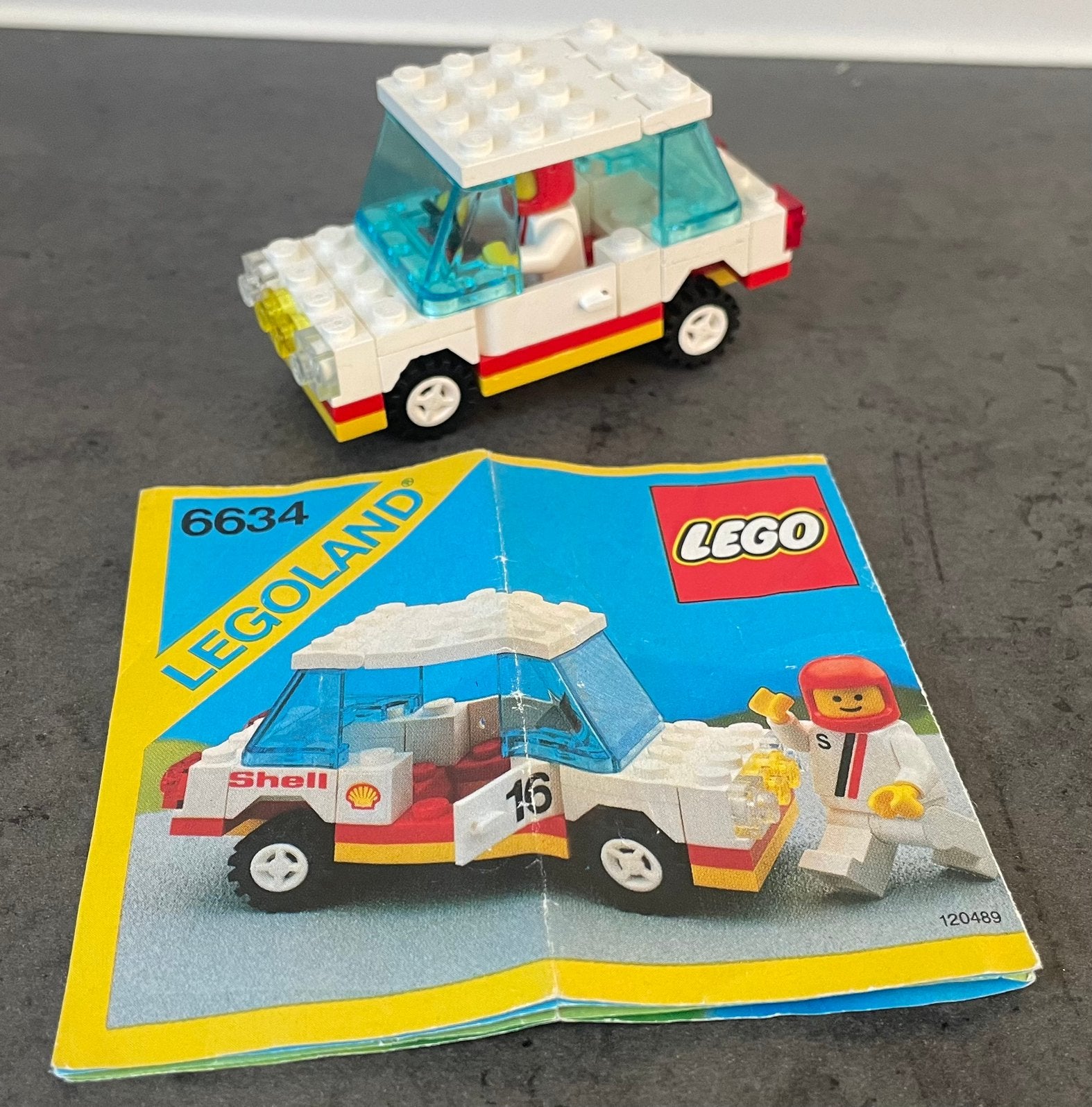 Lego 6634 Shell stock car, Ophalen of Verzenden, Zo goed als nieuw