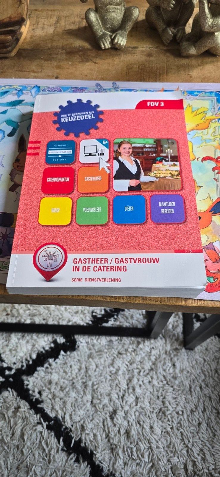 Gastheer / Gastvrouw in de Catering FDV 3 Dienstverlening, Boeken, Ophalen of Verzenden, Zo goed als nieuw, MBO, Educatieve Uitgeversgroep B.V.