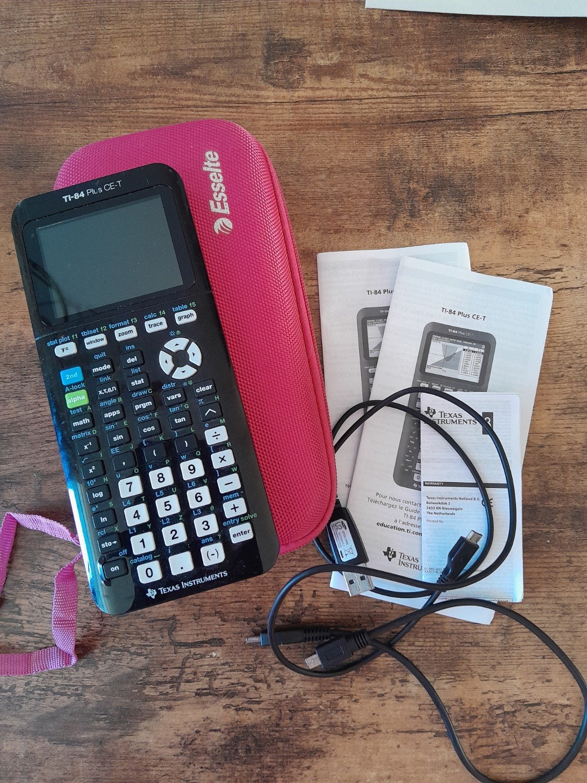 grafische rekenmachine TI-84 Plus CE-T, Diversen, Ophalen of Verzenden, Grafische rekenmachine, Gebruikt