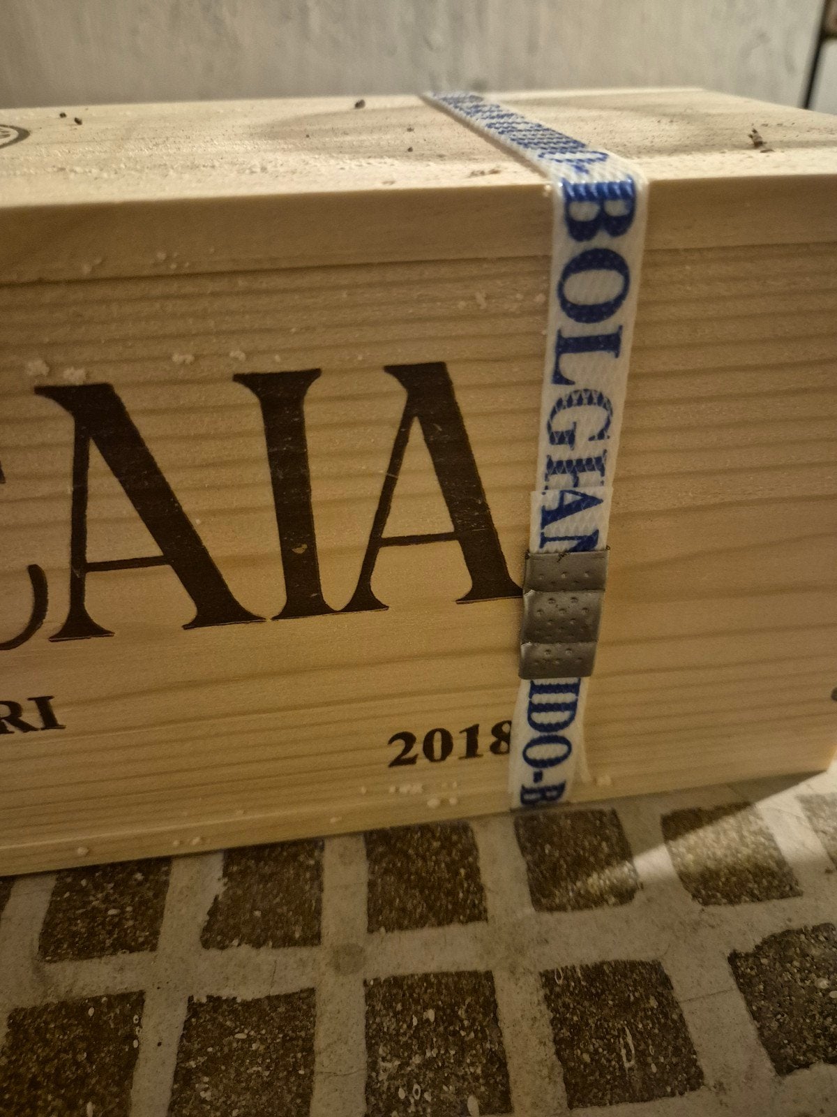 Sassicaia Magnum 2018, Ophalen, Nieuw, Italië, Rode wijn