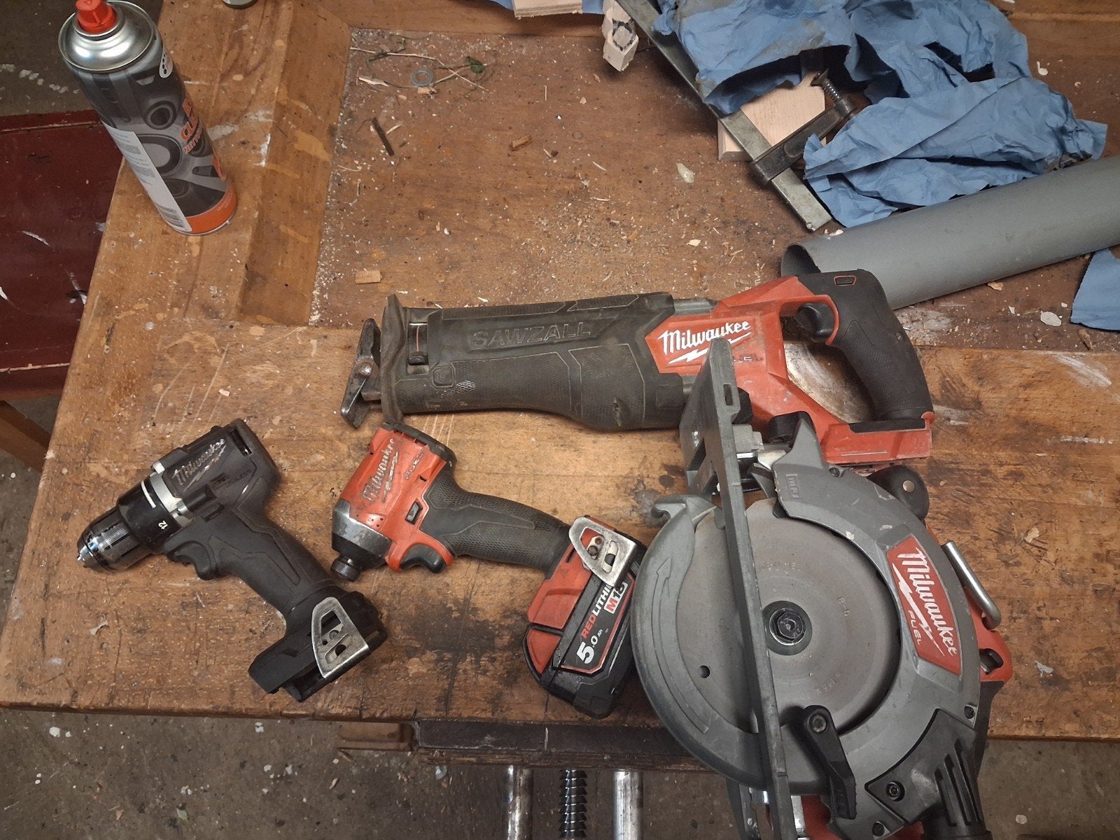 Milwaukee M18 Set (ook los te koop), Ophalen of Verzenden
