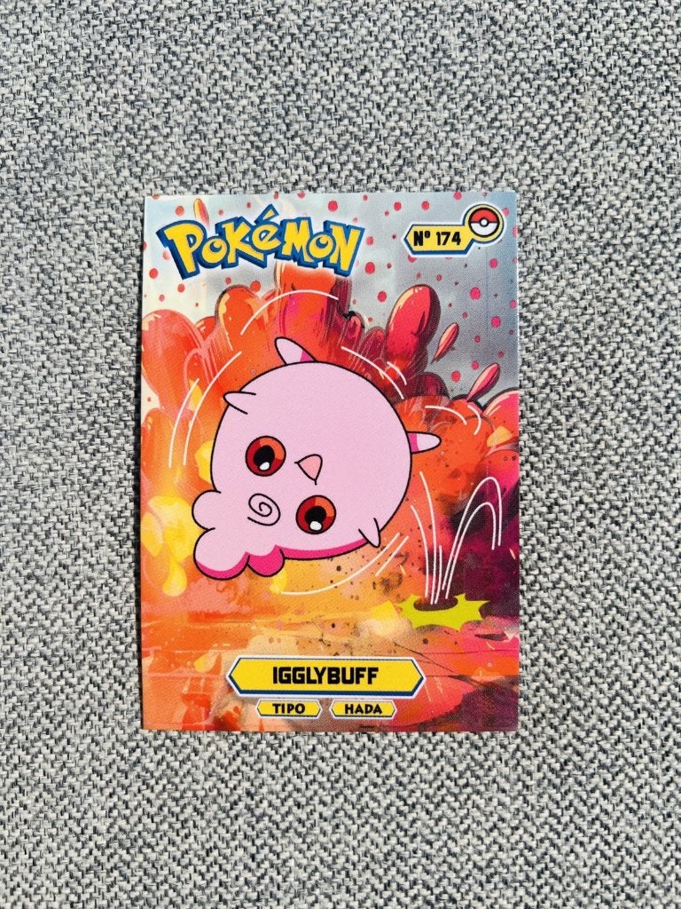 Igglybuff 174 Johto Card Top Collection Promo Pokemon, Verzenden, Zo goed als nieuw, Losse kaart, Foil