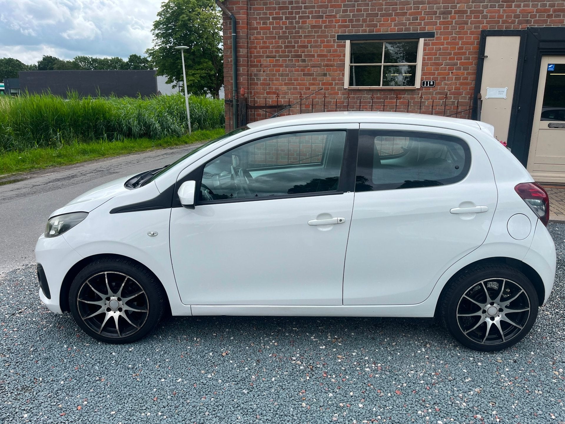 Peugeot 108 1.0 e-VTi Blue Lion ( Airco + Elektrische ramen, Stof, Gebruikt, 4 stoelen, Wit
