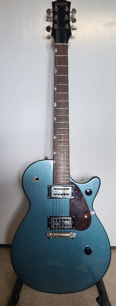 Gretsch G2210 Streamliner Junior Jet Club ('gun metal'), Ophalen of Verzenden, Zo goed als nieuw, Solid body, Overige merken