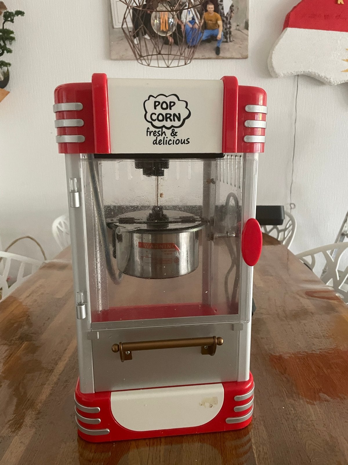 Popcornmachine - Retro Stijl voor Verse Popcorn, Ophalen of Verzenden, Gebruikt