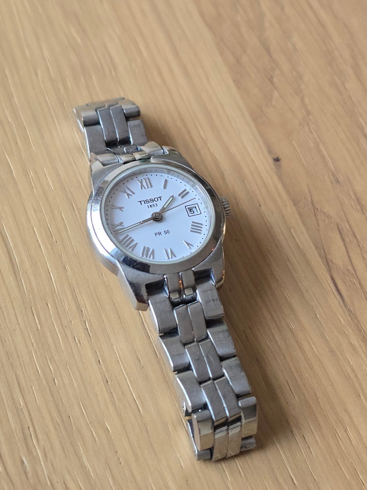 Tissot Dames PR50 J326/426 Roestvrijstalen Quartz Horloge, Ophalen of Verzenden, Zo goed als nieuw, Staal, Overige merken