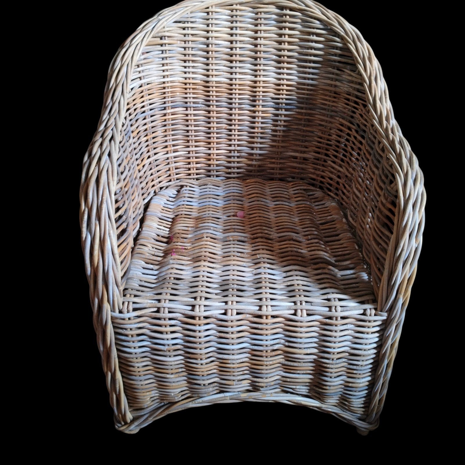 4x rotan stoelen, Ophalen, Bruin, Vier