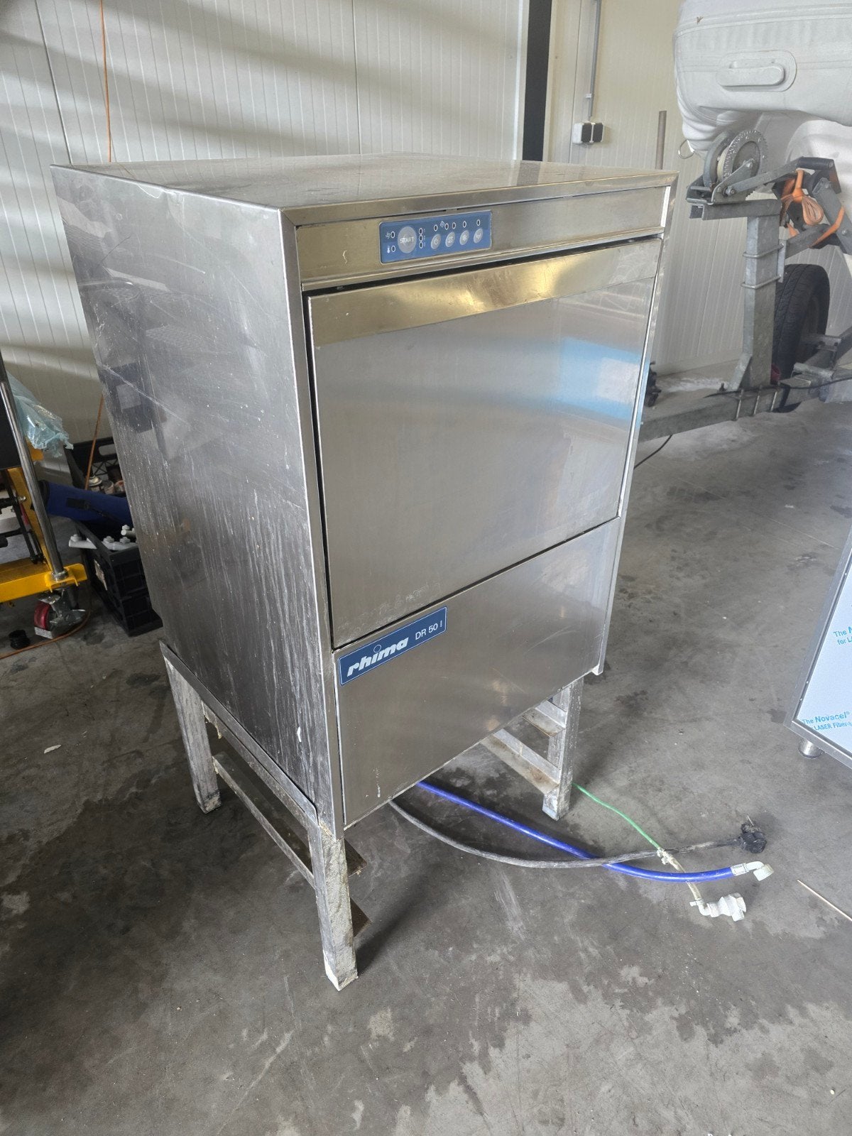 Rhima DR 50 I Professionele Vaatwasser, Witgoed en Apparatuur, Vaatwasmachines, Ophalen, Gebruikt, 60 cm of meer, Voorspoelprogramma