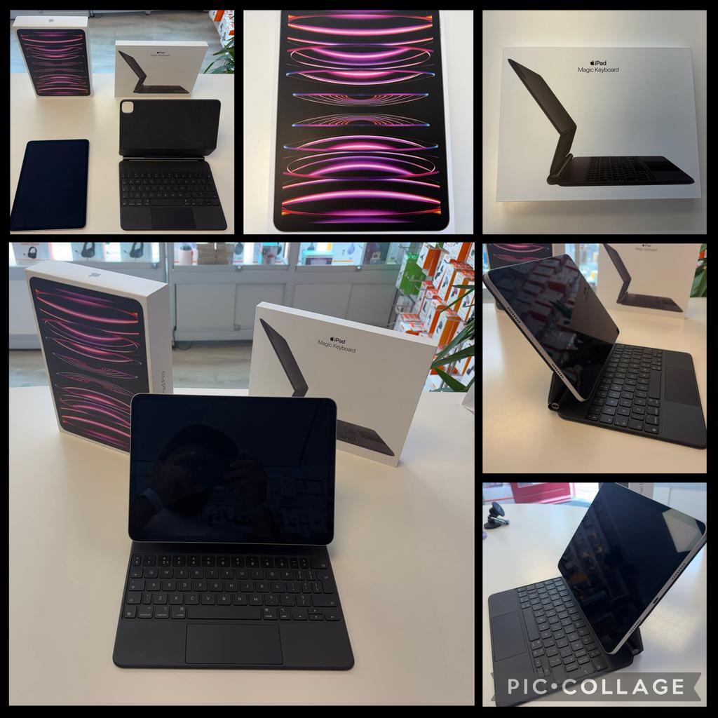 Apple iPad Pro 4th Gen. 2024 256GB 11 Inch + Magic Keyboard!, Apple iPad, 11 inch, Ophalen of Verzenden, Zo goed als nieuw