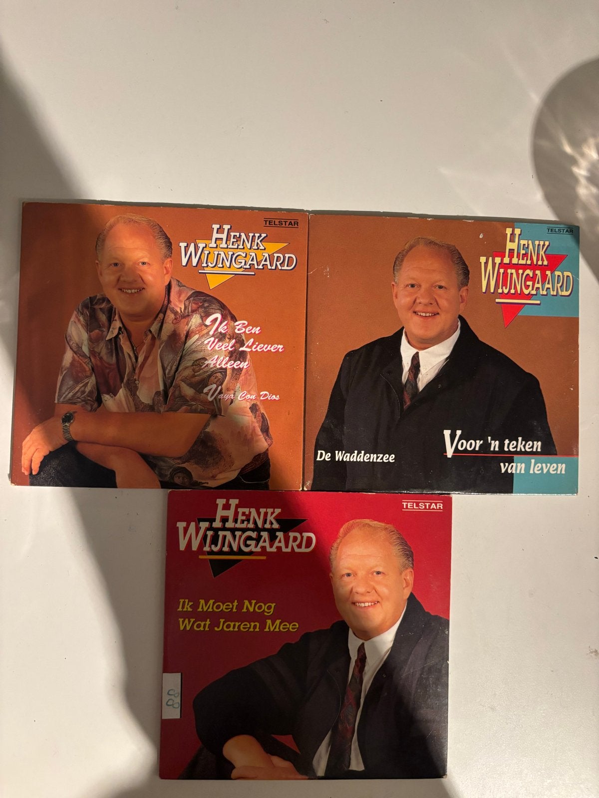 Henk Wijngaard 3 cd singles, Ophalen of Verzenden, Schlager, Single